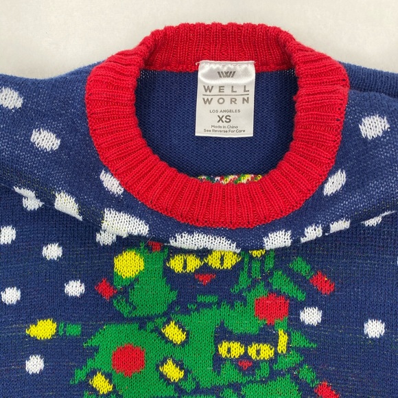 Meowy Catmas Cute Christmas sweater - Picture 2 of 6